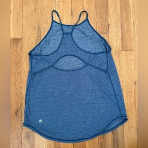 lululemon athletica Blue Tank Top